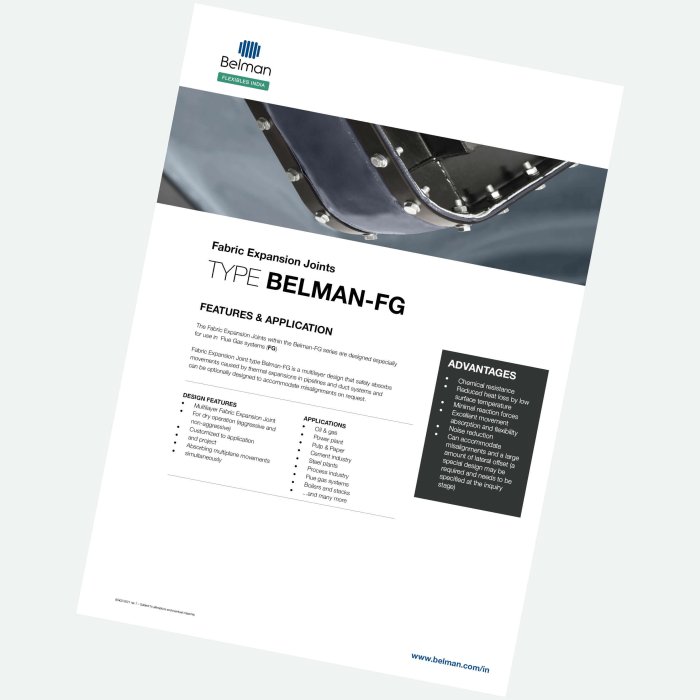 PDF – Data Sheet: Fabric Expansion Joint Type-FG